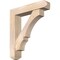 Ekena Millwork Balboa Craftsman Smooth Bracket w/ Offset Brace, Douglas Fir, 7 1/2"W x 36"D x 40"H BKT0806X36X40BOA04SDF - alternate 1
